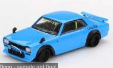Nissan Hakosuka LB Works, blau, 2015, 1:64, Mini GT