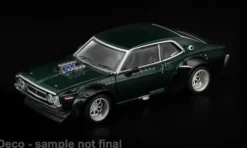 Nissan Laurel C130, dunkelgrün, 1:64, Pop Race
