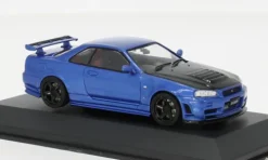 Nissan Skyline GT-R (R34), blau, 1:43, Solido