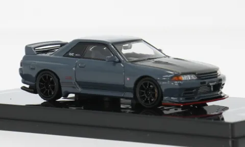 Nissan Skyline GT-R (R32), grau, 1989, 1:64, INNO64