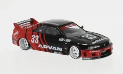 Nissan Skyline GT-R (R33) Kaido Works, Advan, 1:64, Mini GT