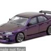 Nissan Skyline GTR (R34), violett, 2025, 1:64, Tarmac Works