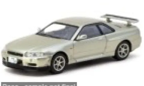 Nissan Skyline R34 GT-R, beige, 1:64, Tarmac Works