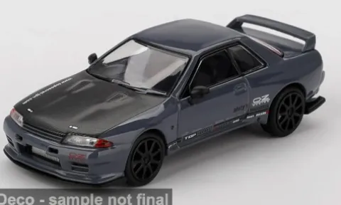 Nissan VR 32 GT-R, grau, 2025, 1:64, Mini GT