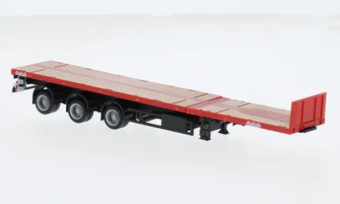 Nooteboom Teletrailer, rot, 1:87, Herpa