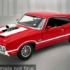 Oldsmobile 442 W-30, rot, 1970, W-Machine Drag Outlaws, 1:18, ACME