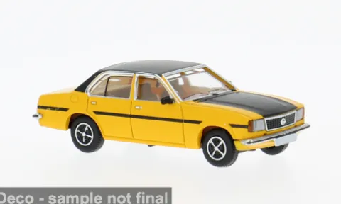 Opel Ascona B, dunkelgelb/schwarz, 1975, 1:87, PCX87