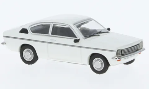 Opel Kadett C Coupe, weiss, 1973, 1:87, Minichamps