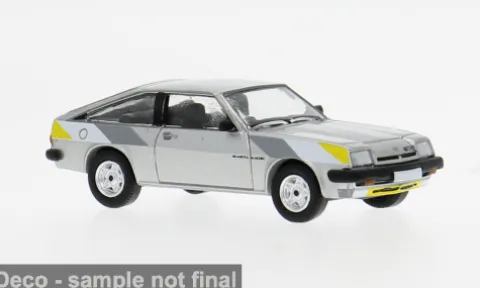 Opel Manta B CC Magic, silber/Dekor, 1980, 1:87, PCX87