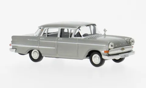 Opel Kapitän, grau, 1959, 1:87, Brekina