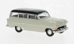 Opel Olympia Caravan, grau, 1954, 1:87, Brekina