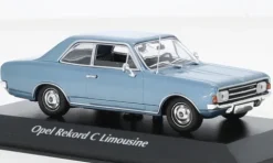 Opel Rekord C, blau, 1966, 1:43, Maxichamps