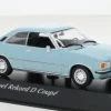 Opel Rekord D Coupe, hellblau, 1975, 1:43, Maxichamps