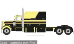 Peterbilt 379, gelb/schwarz, 2002, 1:64, IXO America