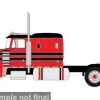 Peterbilt 359, rot/schwarz, 1973, 1:64, IXO America