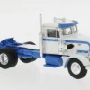 Peterbilt 281, weiss/blau, 1955, 1:87, Brekina