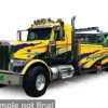 Peterbilt 359 Wrecker, gelb/violett, 1980, 1:43, IXO America