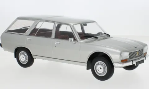 Peugeot 504 Break, silber, 1976, 1:18, MCG