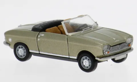 Peugeot 204 Cabriolet, gold, 1967, 1:87, Brekina