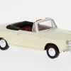 Peugeot 403 Cabriolet, weiss, 1956, 1:87, Brekina