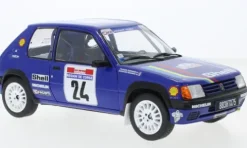 Peugeot 205 Rallye Gr.A, Rallye WM, Tour de Corse, 1990, #24, R.Bourcierr/B.Frangin, 1:18, Solido