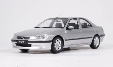 Peugeot 406 3.0 V6 24V, silber, 2000, 1:18, Ottomobile