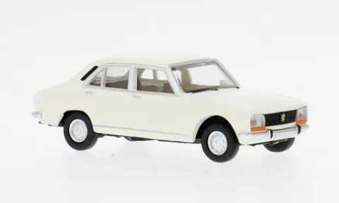 Peugeot 504, weiss, 1968, 1:87, Brekina