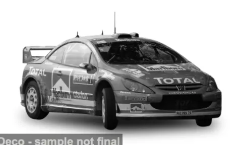 Peugeot 307 WRC, Rally Japan, 2005, #7, M.Grönholm/T.Rautiainen, 1:18, Sun Star