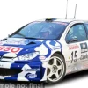 Peugeot 206 WRC, Rally San Remo, 1999, #15, G.Panizzi/H.Panizzi, 1:18, Sun Star