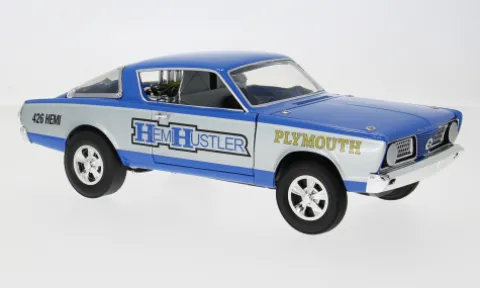 Plymouth Barracuda, 1966, Hemi Hustler, 1:18, ACME