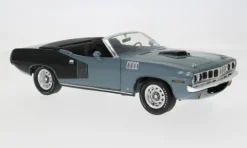 Plymouth HEMI Cuda Convertible, grau/schwarz, 1971, 1:18, ACME