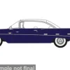 Pontiac Bonneville Coupe, dunkelblau, 1959, 1:87, Oxford