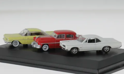 Pontiac, rot, 3 Piece Set Centenary 2026, 1:87, Oxford