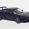 Porsche 718 Cayman GT4 (981), blau, 2019, 1:87, Minichamps