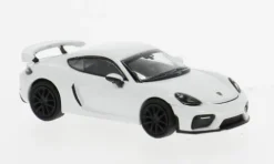 Porsche 718 Cayman GT4 (981), weiss, 2019, 1:87, Minichamps