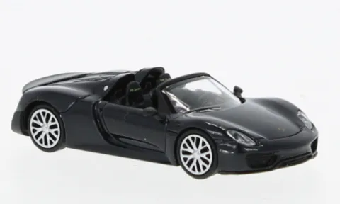 Porsche 918 Spyder, dunkelblau, 2013, 1:87, Minichamps