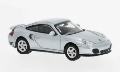 Porsche 911 Turbo, silber, 2000, 1:87, Minichamps