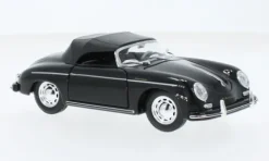 Porsche 356 A Speedster, schwarz, 1:24, Welly