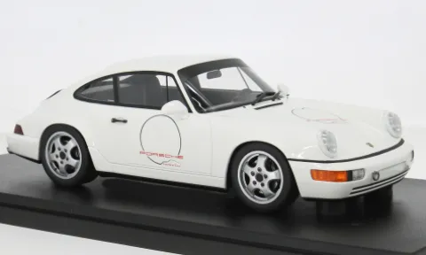 Porsche 911 (964) Carrera Cup USA Edition, weiss, 1992, 1:18, GT Spirit