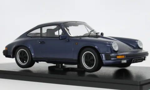 Porsche 911 Carrera, dunkelblau, 1983, 1:18, KK Scale