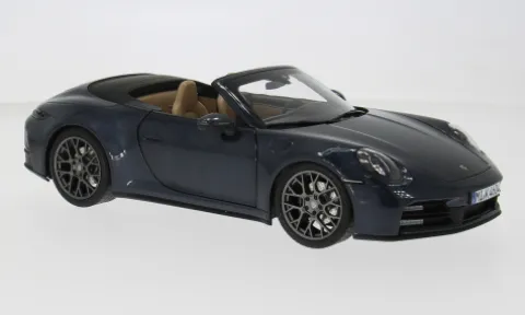 Porsche 911 Carrera S Cabriolet, dunkelblau, 2025, 1:18, Norev