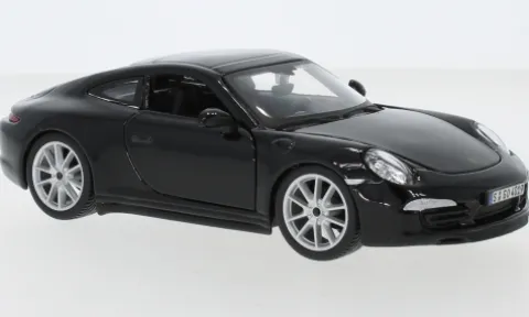 Porsche 911 Carrera S (991), schwarz, 2011, 1:24, Bburago