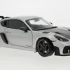 Porsche Cayman GT4 RS, silber, 2024, 1:18, Minichamps