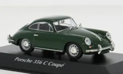 Porsche 356C, dunkelgrün, 1963, 1:43, Maxichamps