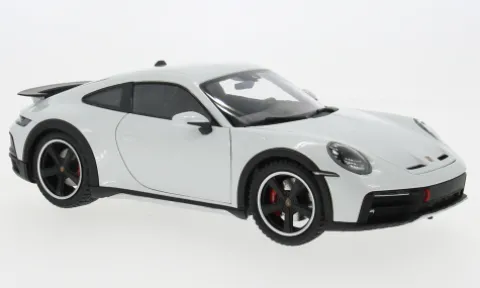 Porsche 911 (992) Dakar, grau, 2022, 1:18, Minichamps