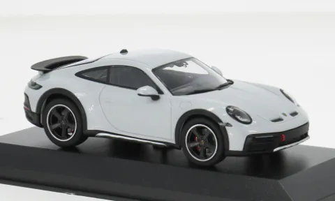 Porsche 911 (992) Dakar, grau, 2022, 1:43, Minichamps