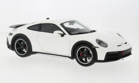 Porsche 911 (992) Dakar, weiss, 2022, 1:18, Minichamps