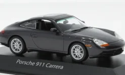 Porsche 911 (996), dunkelviolett, 1998, 1:43, Maxichamps