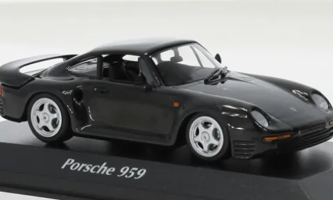 Porsche 959, grau, 1987, 1:43, Maxichamps