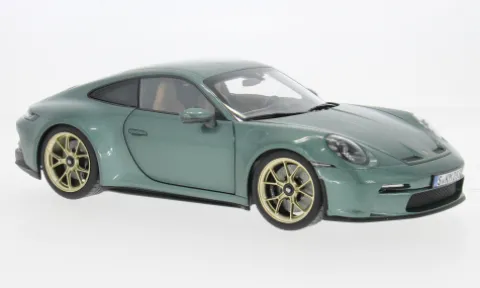 Porsche 911 GT3, dunkelgrün, 2021, 1:18, Norev